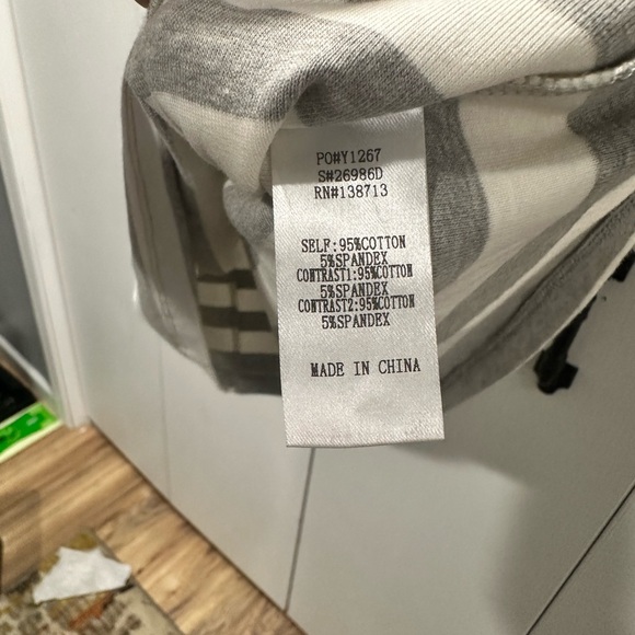 Doe & Rae Gray Striped Dress - Picture 14 of 16